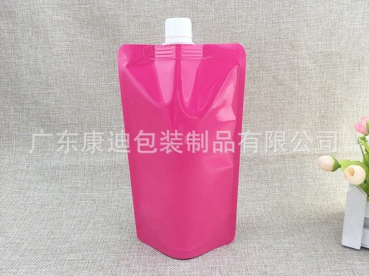 500ml Spouted Liquid Pouch for Laundry Detergent and Hair Dye Samples
