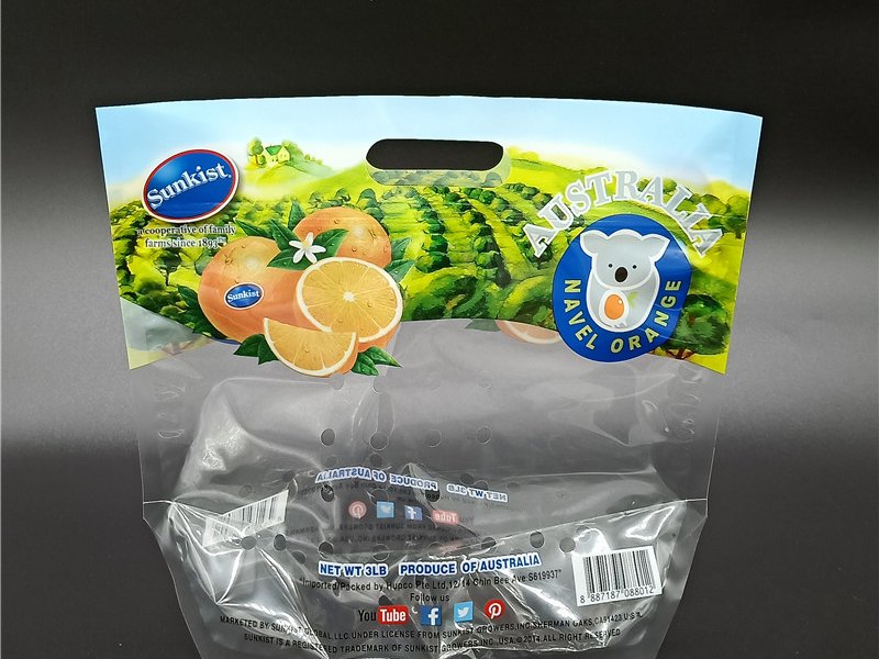 Zipper Bag Fruit Packaging Zipper Pouch