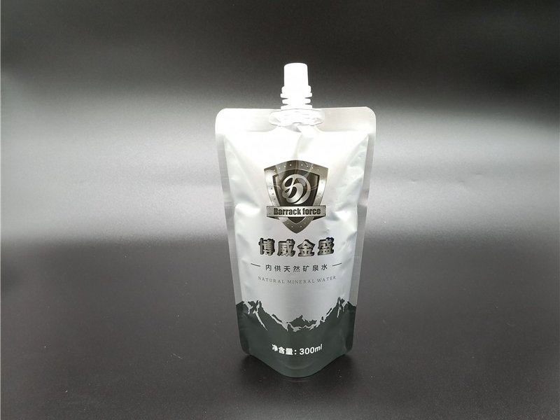 Self Standing Packaging Bag Drinking Water Stand Up Pouch