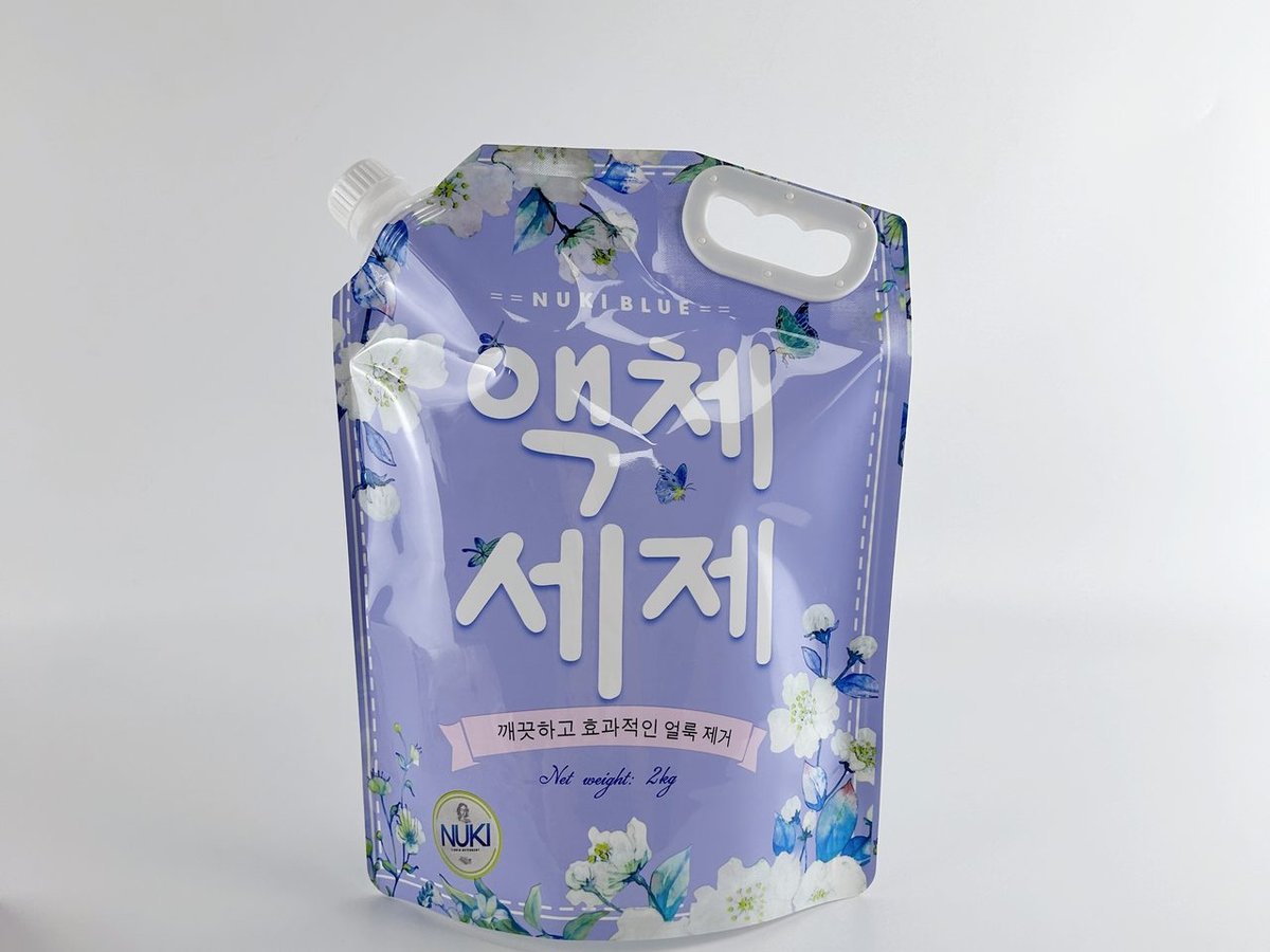 1L Laminated Roll Film Food-Grade Printed Web for Form-Fill-Seal Machines