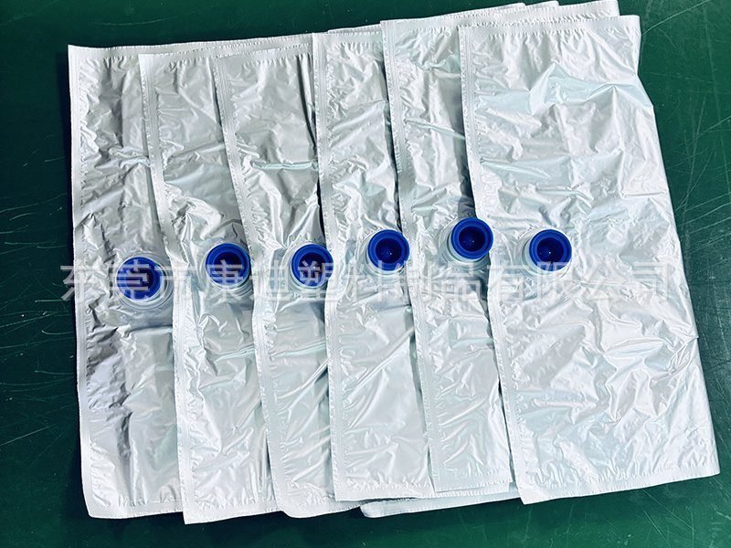 Custom 10L Valve Liquid Pouch with Carry Handle for Outdoor Water Storage