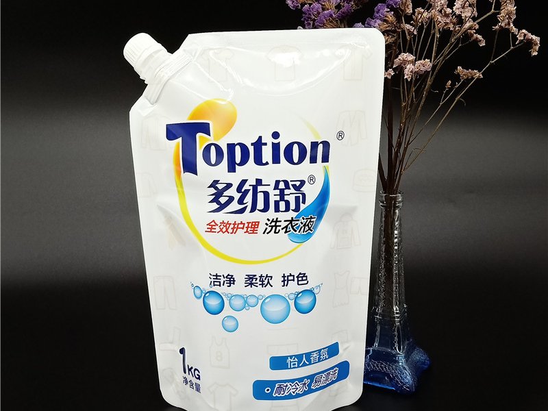 1kg Detergent Packaging Bag Spout Pouch