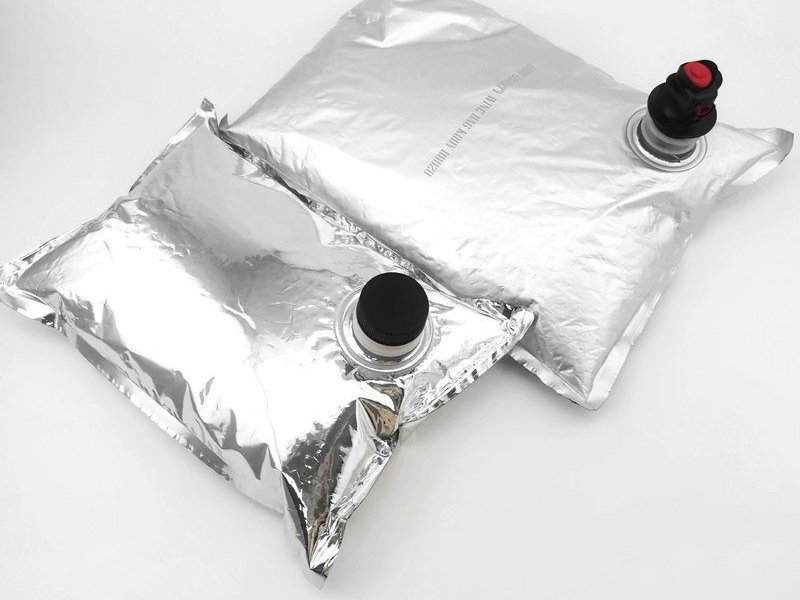 Custom Double Stand-Up Pouch with Spout for High Barrier Juice Packaging