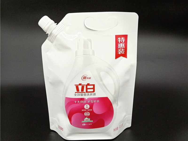 900g Detergent Packaging Nozzle Bag Spout Pouch