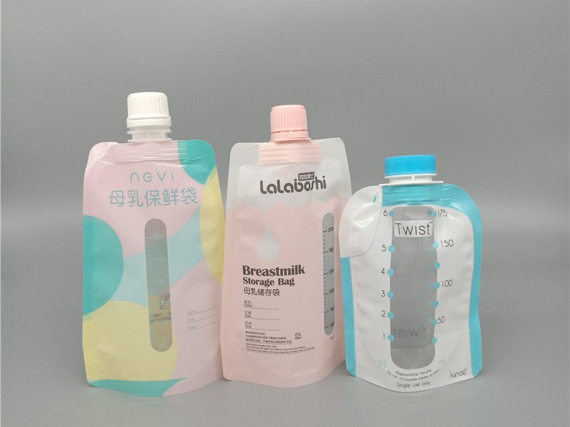 Breast Milk Storage Bag Packaging Pouch