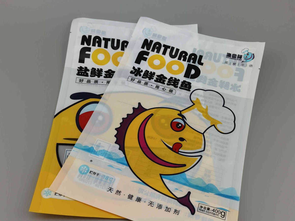 Stand-up Zipper Pouch for Snack Food