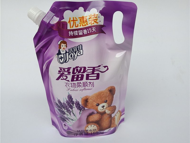 1080g Fabric Softener Packaging Bag Stand Up Pouch