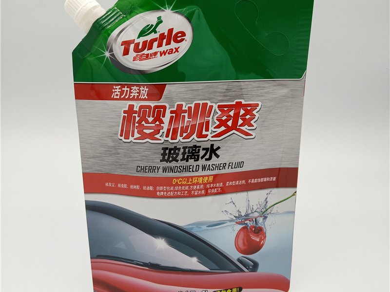 2L Glass Water Packaging Bag Spout Pouch