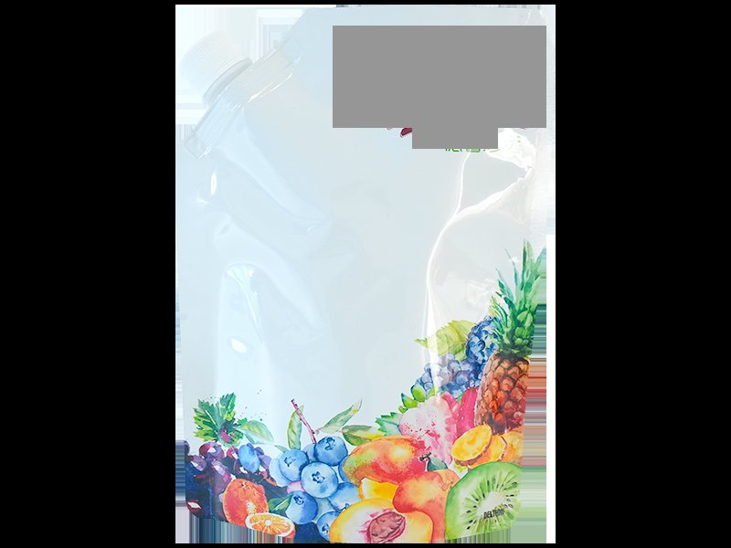 1kg Juice Slant-Spout Pouch
