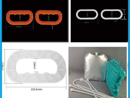 Plastic Packing Fittings, Caps and Spoons