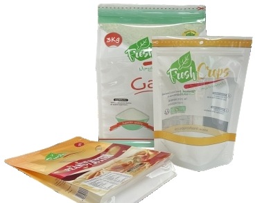 Food Packaging Pouch with Stand-up Zipper