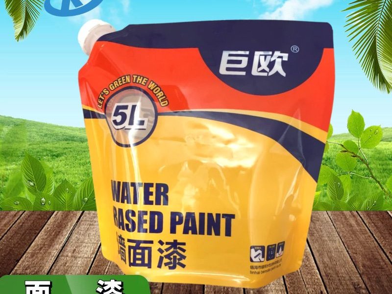 5L Hand-Carry Water-Based Paint Spout Pouch for Chemical Liquids