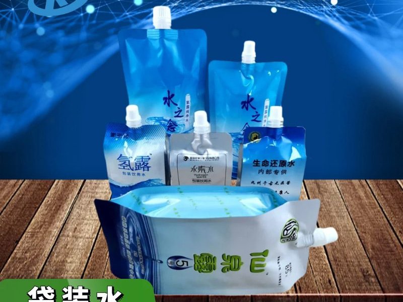 Custom 350ml Food-Grade Aluminum Foil Spouted Pouch for Hydrogen Water