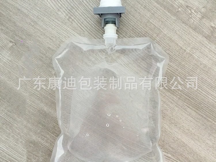 Custom 600ml Sensor Pump Valve Bag for Hand Sanitizer Liquid Packaging