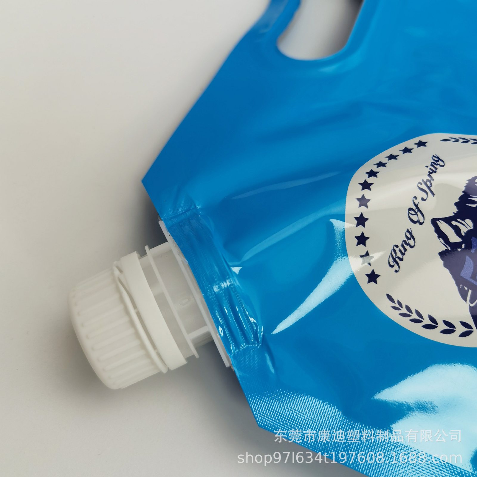 500ml Liquid Soap Pouch with Handle for Car Wash Liquid